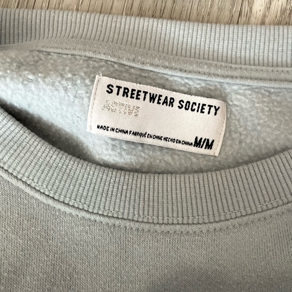 Light Blue Sweatshirt - Picture 3 of 4